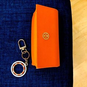 Tory Burch sunglass holder and key fob